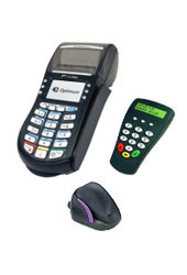 Spire Hypercom Optimum T4220 EMV IP/Dial Credit Card POS Terminal Kartenleser 